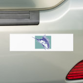 SWORDFISH BUMPERSTICKER (Op auto)