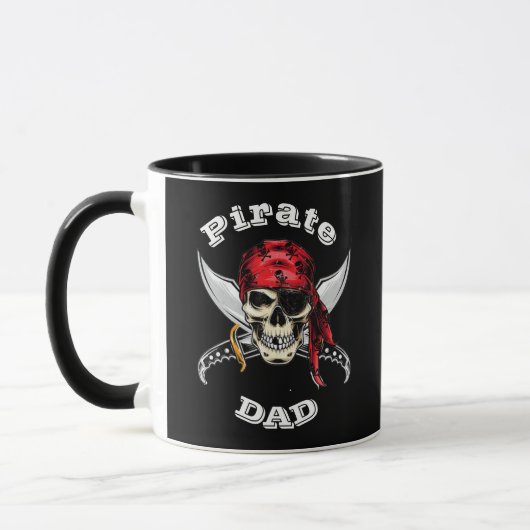 Swords n Skull Pirate DAD Mok (Links)