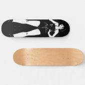 Swordswoman Anime Girl Skateboard Deck (Horz)