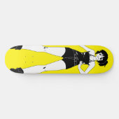 Swordswoman Anime Girl Skateboard Deck (Horz)