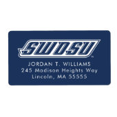 SWOSU AFSTUDEREN ETIKET (Voorkant)