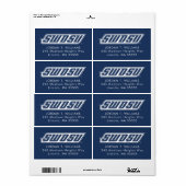 SWOSU AFSTUDEREN ETIKET (Full Sheet)