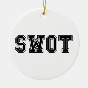 SWOT KERAMISCH ORNAMENT
