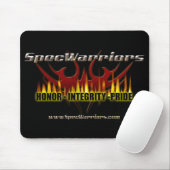 -|SwS|-Black MousePad Muismat (Met muis)
