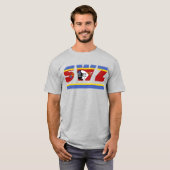 SWZ Swaziland Eswatini African ISO Code 3166 T-shirt (Voorkant volledig)
