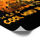 Sxs Utv Dark Desert Highway Cool Mind Halloween Ri Poster (Hoek)