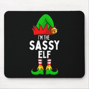 Sy Elf bijpassende familie Kerstmis Muismat