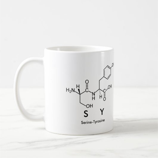 Sy peptide nom mug (Gauche)