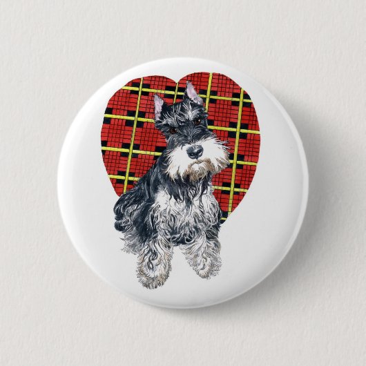 Sybil de Schnauzer Button (Voorkant)