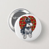 Sybil de Schnauzer Button (Voorkant /achterkant)