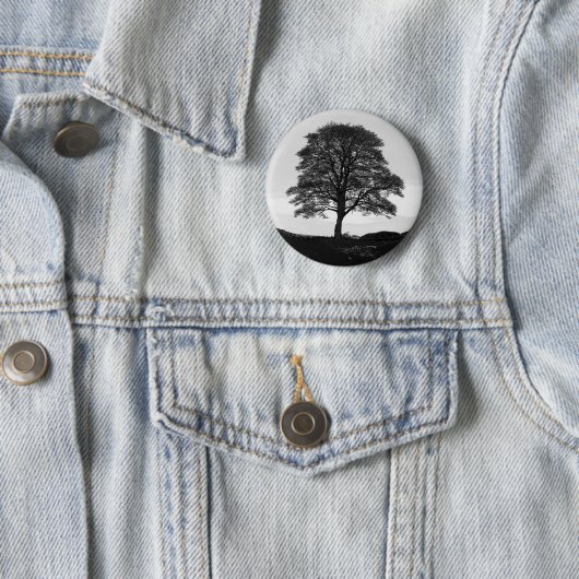 Sycamore Gap Button Badge (In situ)