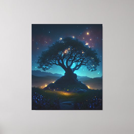 Sycamore Gap Canvas Afdruk (Voorkant)