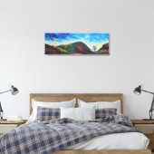 Sycamore Gap Canvas Afdruk (Insitu (Slaapkamer))