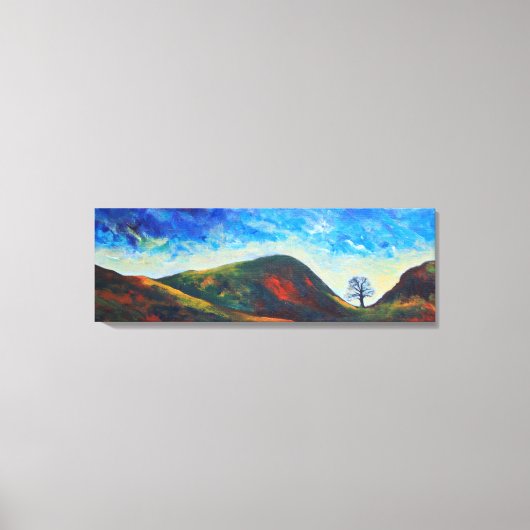 Sycamore Gap Canvas Afdruk (Voorkant)