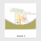 Sycamore Gap Tree Sticker (Vel)