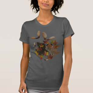 Sycamore Maple Leaves Collage T-shirt