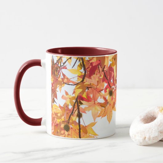 Sycamore Mug d'automne (Avec donut)