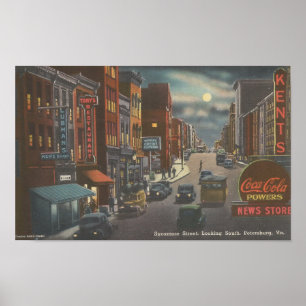 Sycamore Street PETERSBURG, VA 1940 Poster