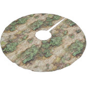 Sycamore Tree Bark Moss Lichen Kerstboom Rok (Gekanteld)