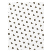 Sycamore Tree Brown Leaf Pattern Tafelkleed (Voorkant)