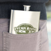 Sycan River Oregon Kayaking Flacon (Voorbeeld)