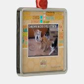 Sychronized Spaz Attack Metalen Ornament (Rechts)