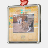 Sychronized Spaz Attack Metalen Ornament (Links)