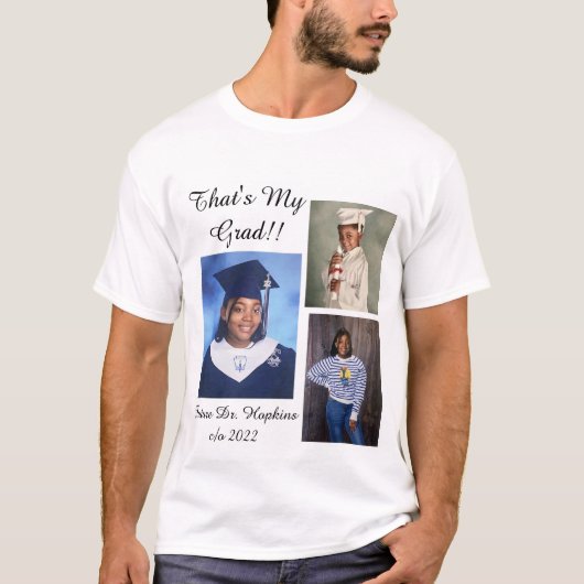 Syd Afstudeerder T-shirt (Voorkant)