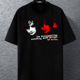 Syd Barrett kijkt uit op unisex T-shirt