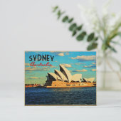 Sydney Australia Briefkaart (Staand voorkant)