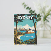 Sydney Australia Briefkaart (Staand voorkant)