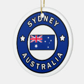 Sydney Australia Keramisch Ornament (Links)