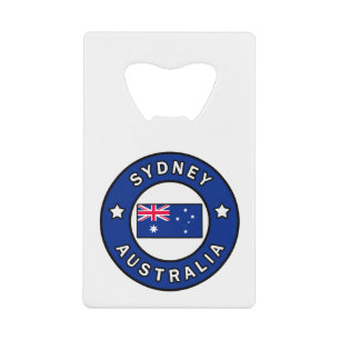 Sydney Australia Kredietkaart Flessenopener