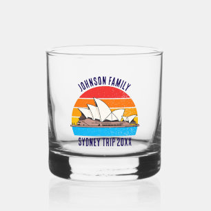 Sydney Australia Opera House gepersonaliseerd Whisky Glas