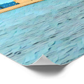 Sydney Australia Opera House reisdruk Poster (Hoek)