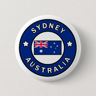Sydney Australia Ronde Button 5,7 Cm