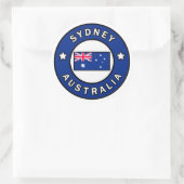 Sydney Australia Ronde Sticker (Tas)