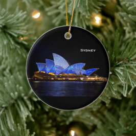 Sydney Australia Schilderachtig kerstversiering Keramisch Ornament