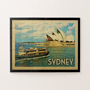 Sydney Australia Vintage Travel Legpuzzel