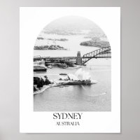Sydney Australië Arch fotoprint