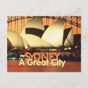 SYDNEY Australië Briefkaart