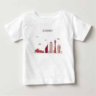 Sydney, Australië   Doodle Skyline