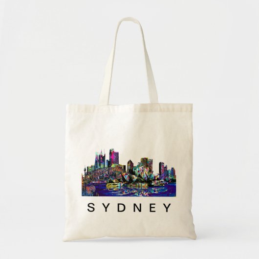 Sydney, Australië, graffiti Tote Bag (Voorkant)