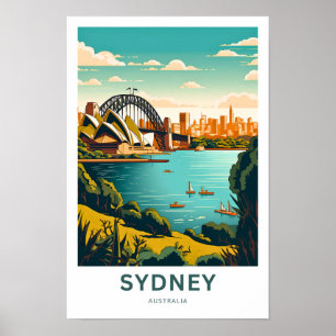 Sydney Australië Reisprint Poster