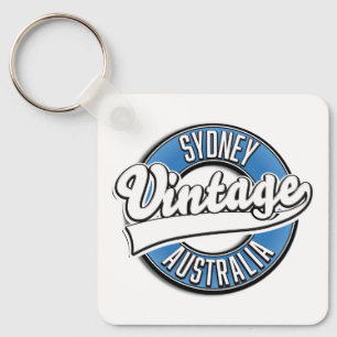 Sydney Australië vintage stijl logo Sleutelhanger