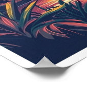 Sydney Australië Vintage Travel Illustratie Poster (Hoek)