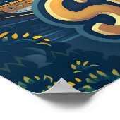 Sydney bij Nacht: Elegantie in het Opera House Poster (Hoek)