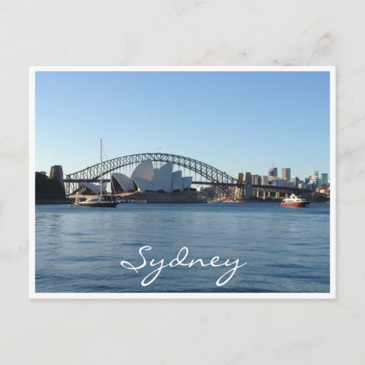sydney blue briefkaart (Voorkant)