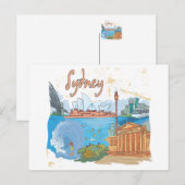 Sydney Briefkaart (Voorkant / Achterkant)