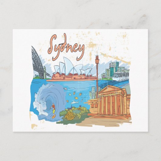 Sydney Briefkaart (Voorkant)